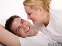 Man and Woman with Clear Skin